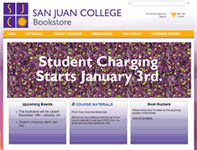 Tablet Screenshot of bookstore.sanjuancollege.edu